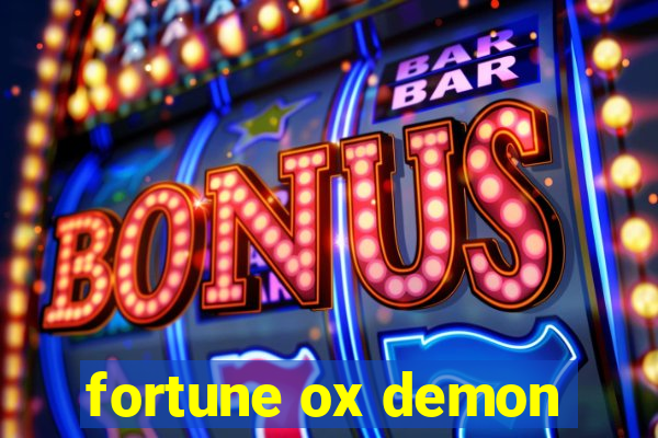 fortune ox demon